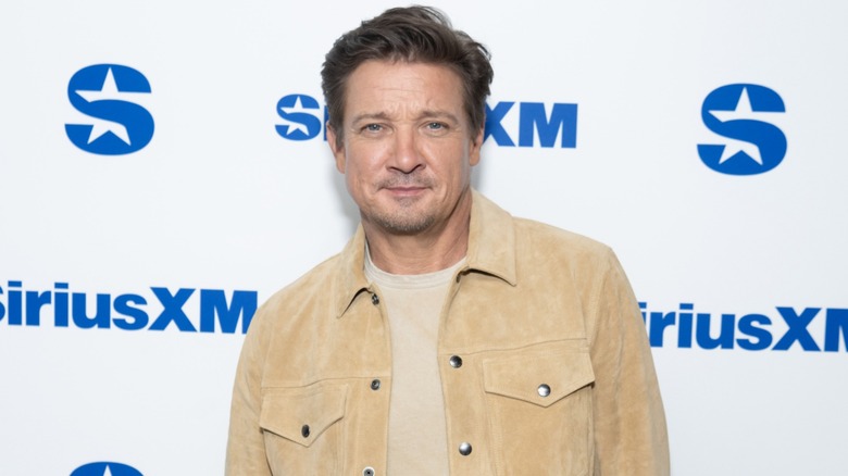 Jeremy Renner at Sirius XM in 2025
