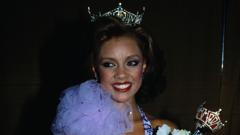 Vanessa Williams after her Miss America win in 1984