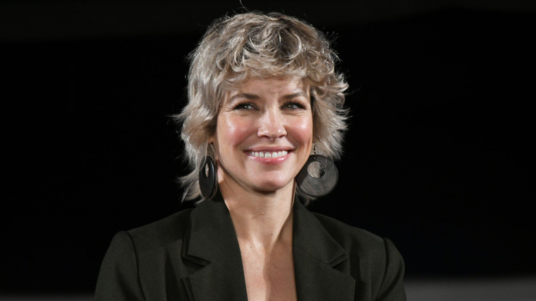 Evangeline Lilly smiling at Tokyo Comic Con in 2023