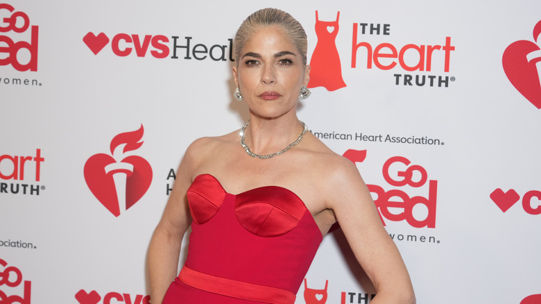 Selma Blair attending a red carpet event in 2026