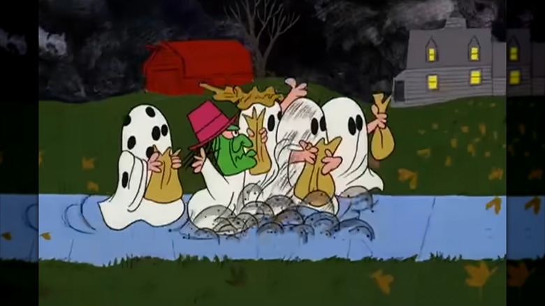 Screen grab of  "It's the Great Pumpkin, Charlie Brown,"