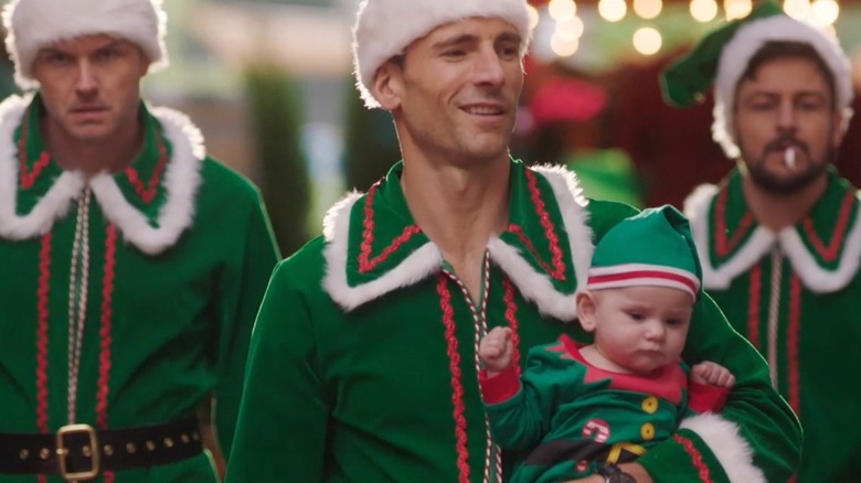 Tyler Hynes, Andrew Walker, and Paul Campbell in "Three Wise Men and a Baby"