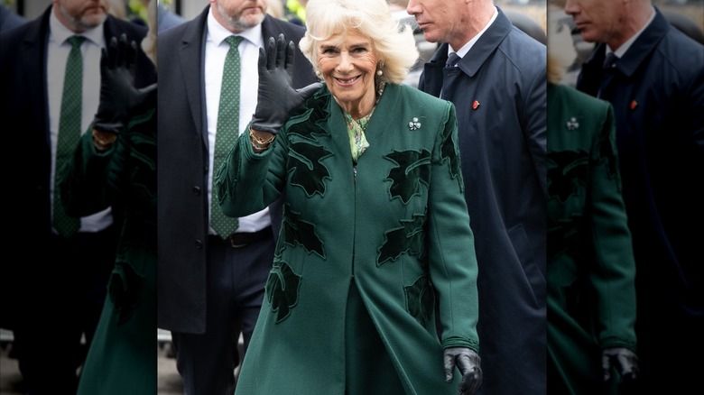 Queen Camilla in Belfast, Northern Ireland