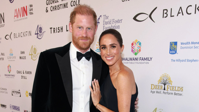 Prince Harry and Meghan Markle in Australia