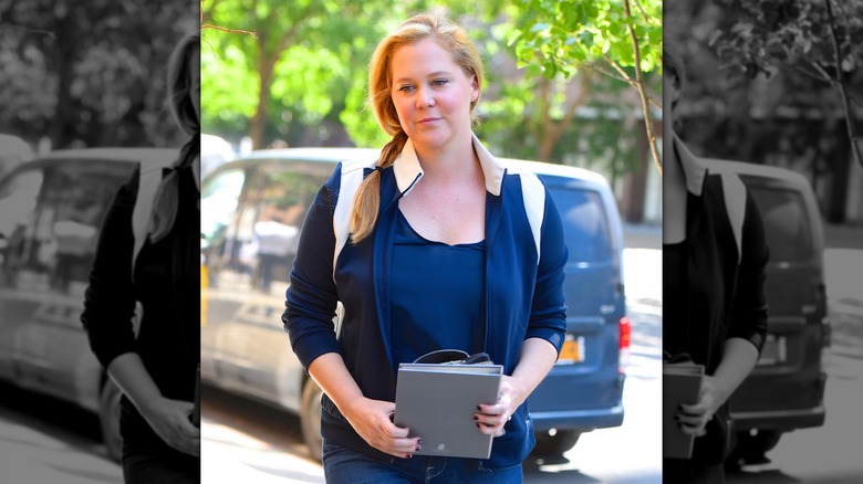 Amy Schumer pictured in New York in June 2018