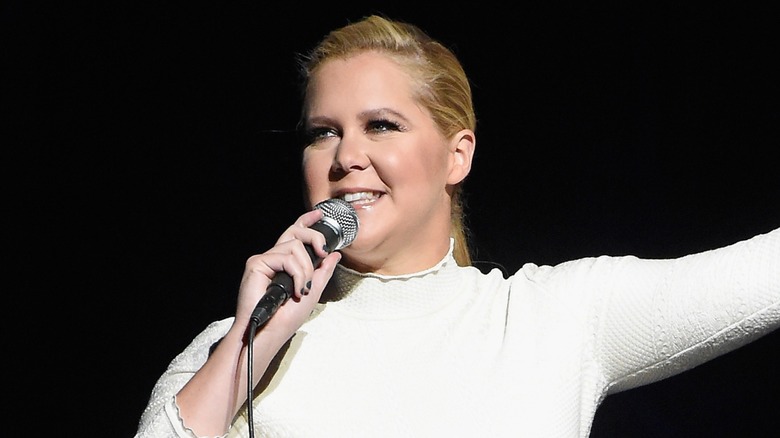 Amy Schumer on stage in November 2015