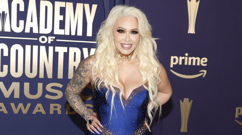 Bunnie Xo smiling at the 2024 ACM Awards
