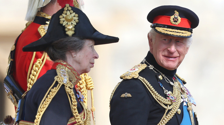 Princess Anne and King Charles