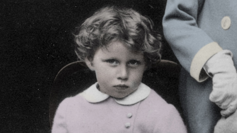 Princess Margaret as a kid