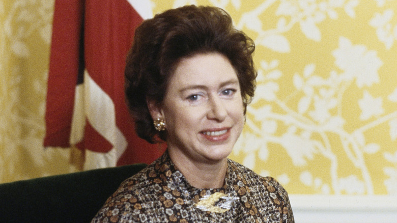 Princess Margaret smiling