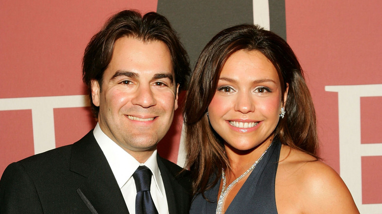 Rachael Ray and John Cusimano posing for Time Magazine's 100 most influential people in 2006