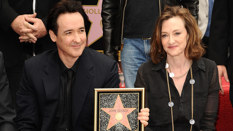 John Cusack and Joan Cusack attend John Cusack's induction into the Hollywood Walk of Fame on April 24, 2012 in Hollywood, California (2012)