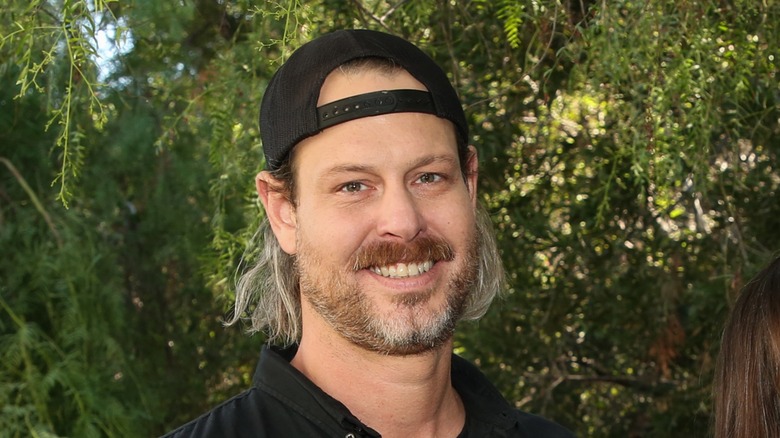 Close up of smiling Steve Ford outdoors