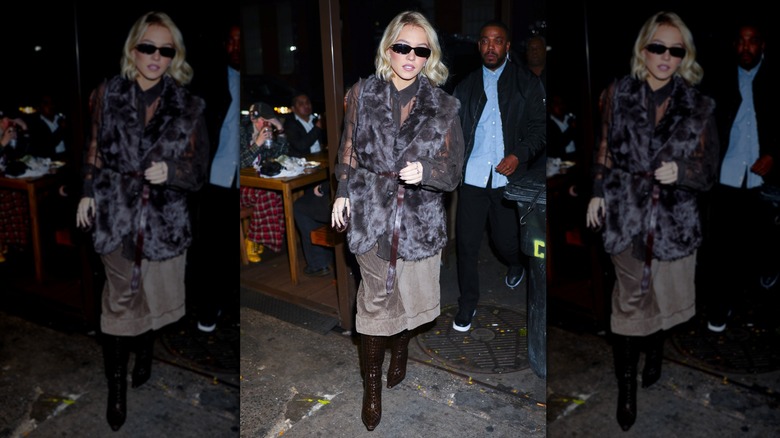 Sydney Sweeney walking