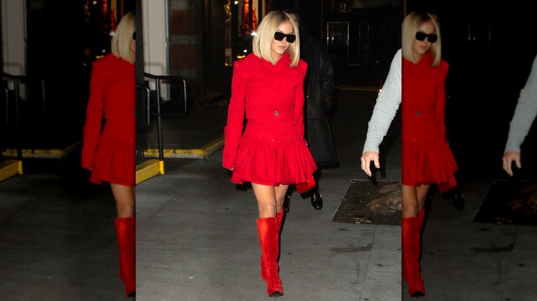 Sydney Sweeney walking