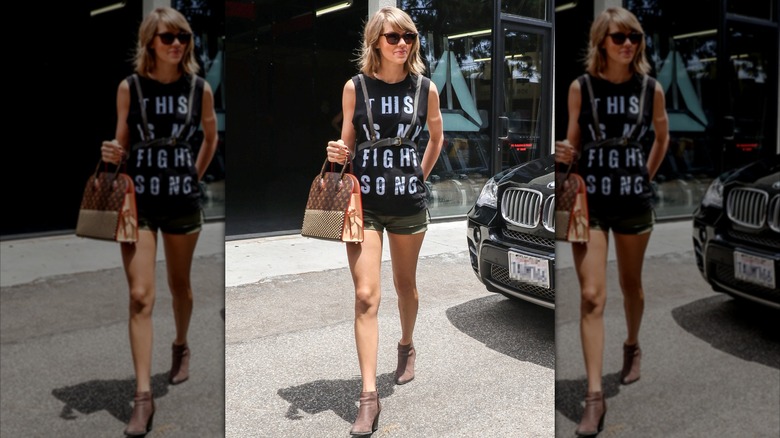 Taylor Swift is seen on June 16, 2015 in Los Angeles, California.