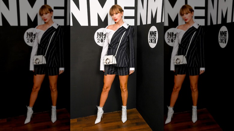 Taylor Swift attending the NME Awards O2 Academy Brixton in London in February 2020