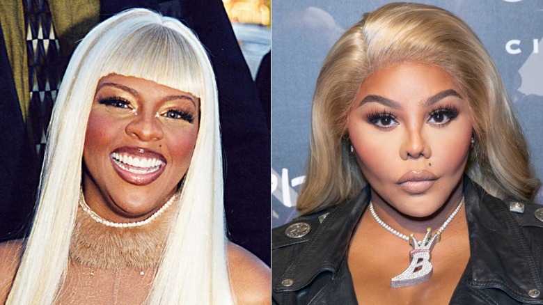 Lil' Kim photographed in 1999/Lil' Kim photographed in September 2019