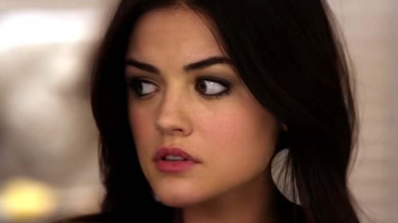 Lucy Hale as Aria Montgomery in "Pretty Little Liars."