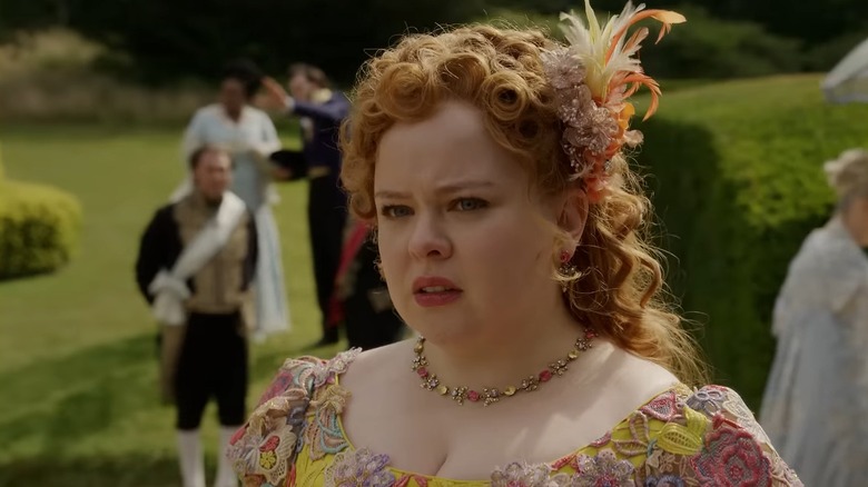 Nicola Coughlan as Penelope Bridgerton in Season 3 of "Bridgerton."