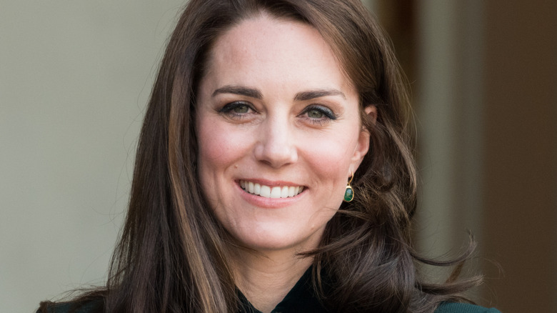 Princess Catherine smiling