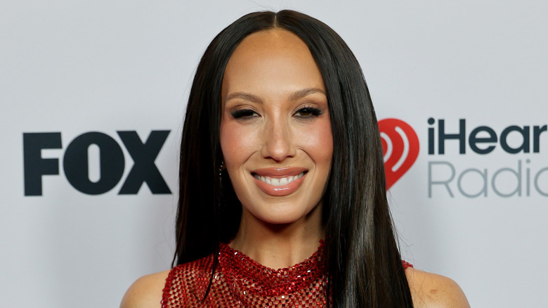 Cheryl Burke on the red carpet