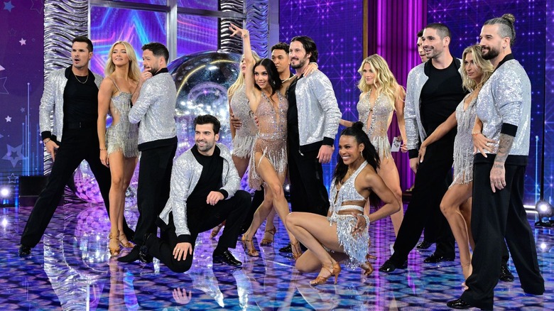 DWTS pros on stage