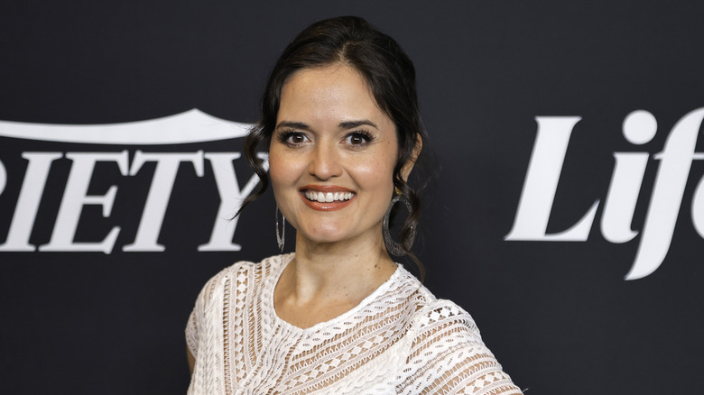 Danica McKellar smiling