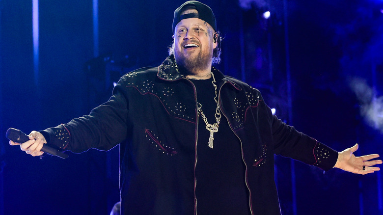 Jelly Roll performing at CMA Fest 2025