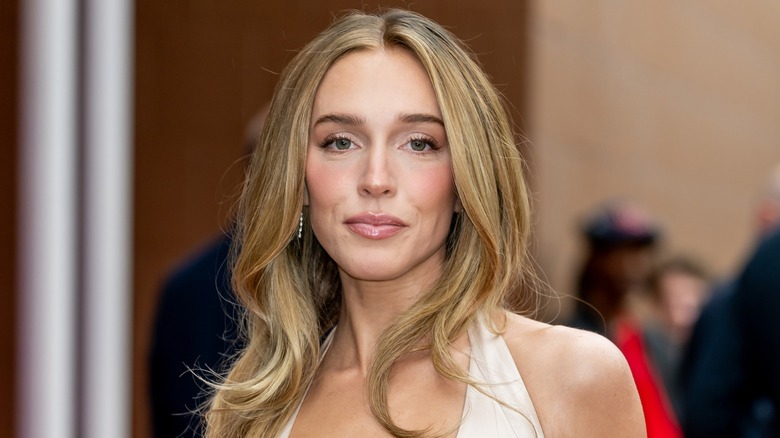 Alex Cooper leaving the premiere of her docuseries 