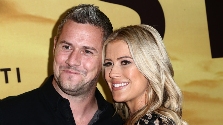 Ant Anstead with Christina Haack at an event