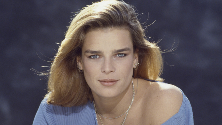 Young Princess Stéphanie smiling