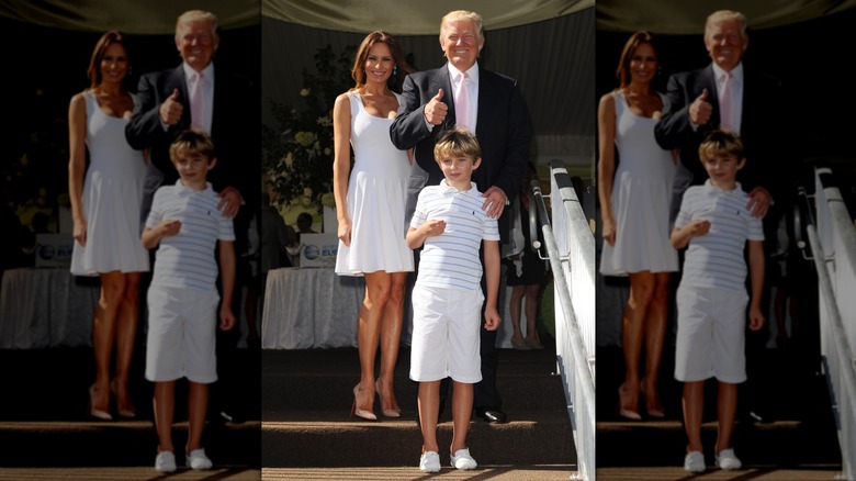 Melania Trump attends Trump Invitational Grand Prix at Mar-a-Lago on January 6, 2013 in Palm Beach