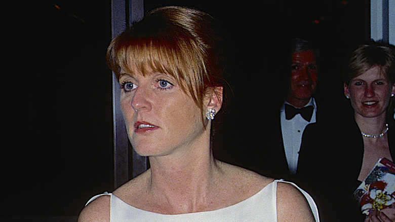 Sarah Ferguson in 1995 at the Kennedy Center Honors event