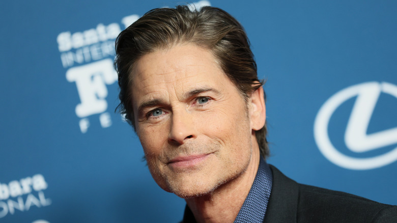 Rob Lowe posing at an event