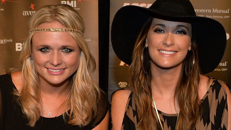 Miranda Lambert and Kasey Musgraves photographed together in 2013