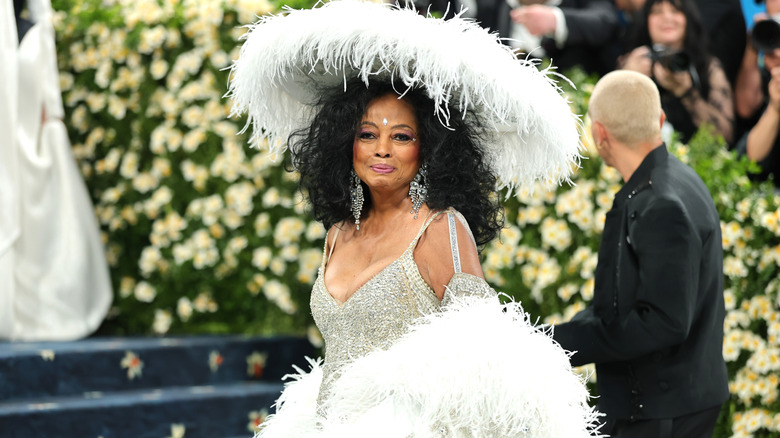 Diana Ross attending the 2025 Met Gala.
