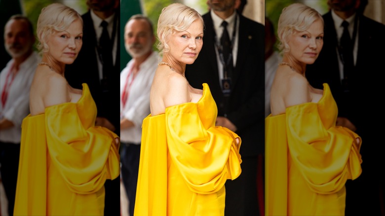 Pamela Anderson at 83rd Venice International Film Festival.
