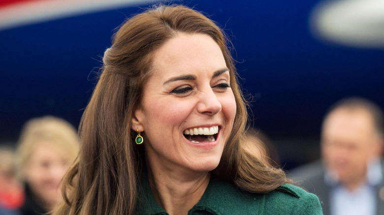 Princess Catherine smiling