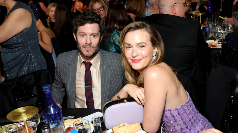 Leighton Meester and Adam Brody