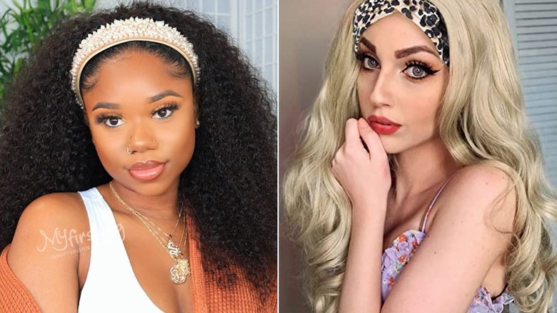 Headband wigs
