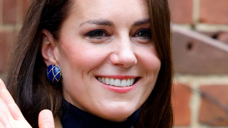 Smiling Kate Middleton