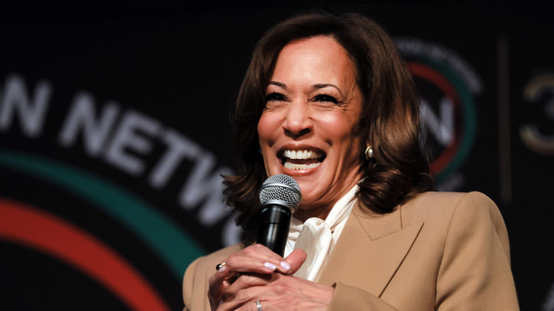 Kamala Harris in April 2026
