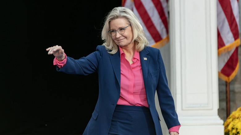 Liz Cheney in October 2024