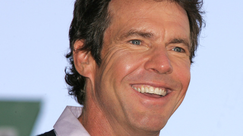 Dennis Quaid smiling