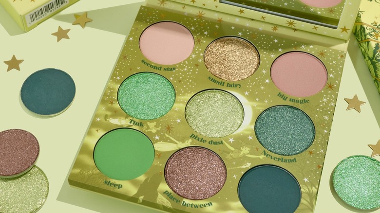 ColourPop's Heart of Gold Eyeshadow Vault eyeshadows