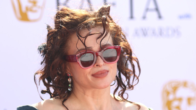 Helena Bonham Carter in sunglasses