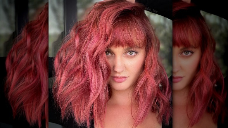 faded magenta haircolor