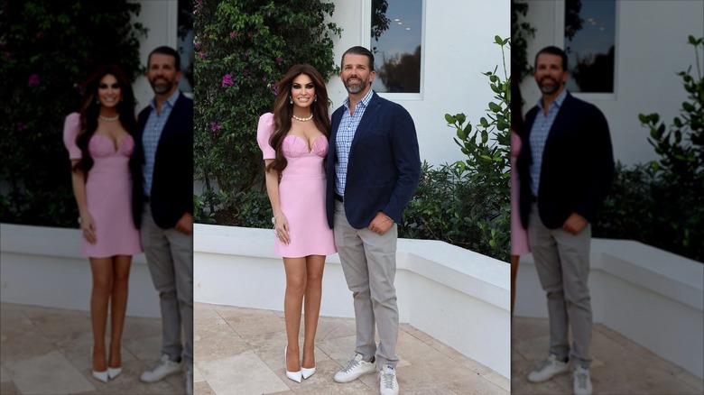 Kimberly Guilfoyle celebrating anniversary with Donald Trump Jr.