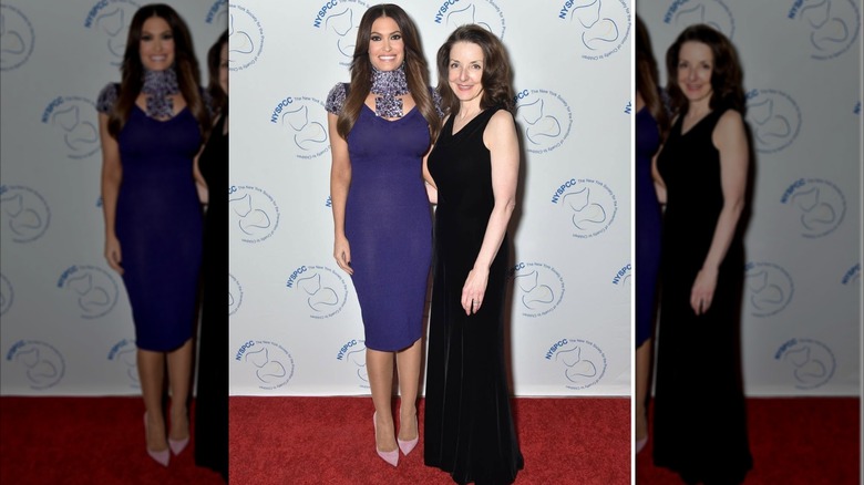 Kimberly Guilfoyle posing at charity event